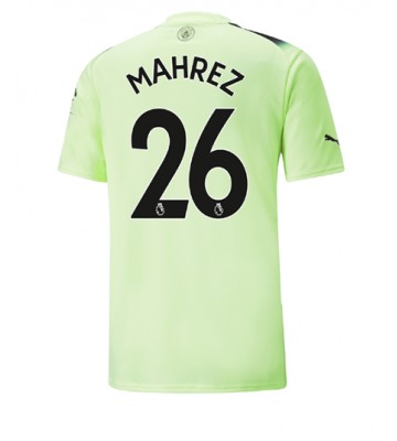 Manchester City Riyad Mahrez #26 Tredjedrakt 2022-23 Kortermet
